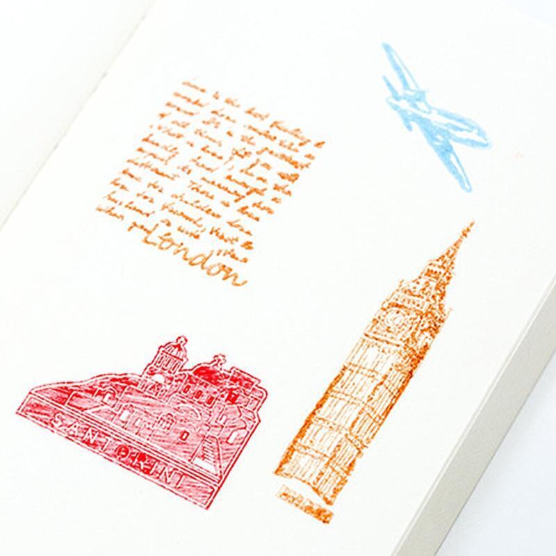 Trip to London Silicone Stamp for Scrapbooking Paper Crafts Journaling Supplies