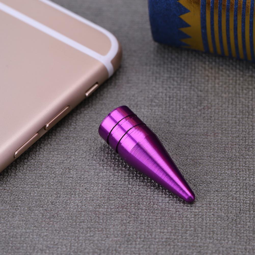 4pcs Tyre Valve Caps Aluminum Alloy Bike Car Tire Valve Caps(Purple)
