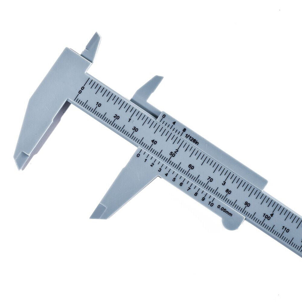 2x 150mm Plastic Eyebrow Measure Caliper Ruler Permanent Makeup Tattoo Tool