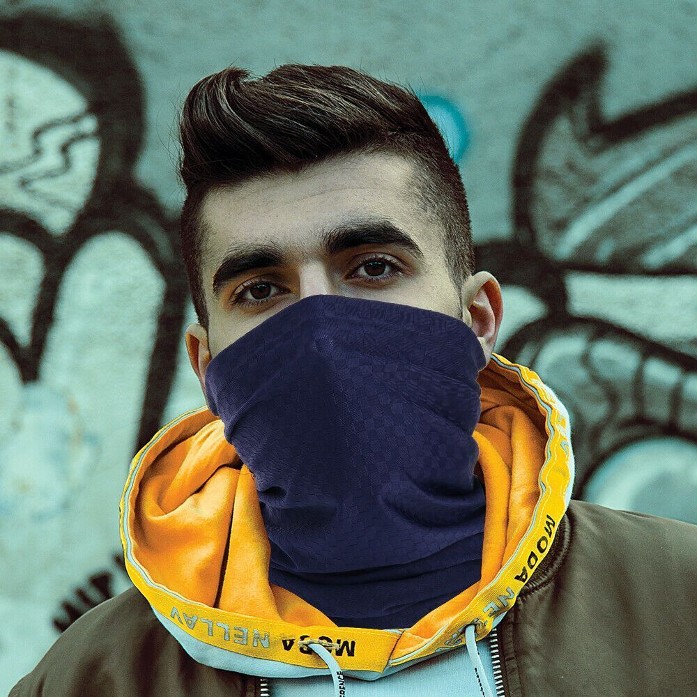Fishing UPF50+ Cool Neck Gaiter Face Cover Breathable Bandana Tube Scarf