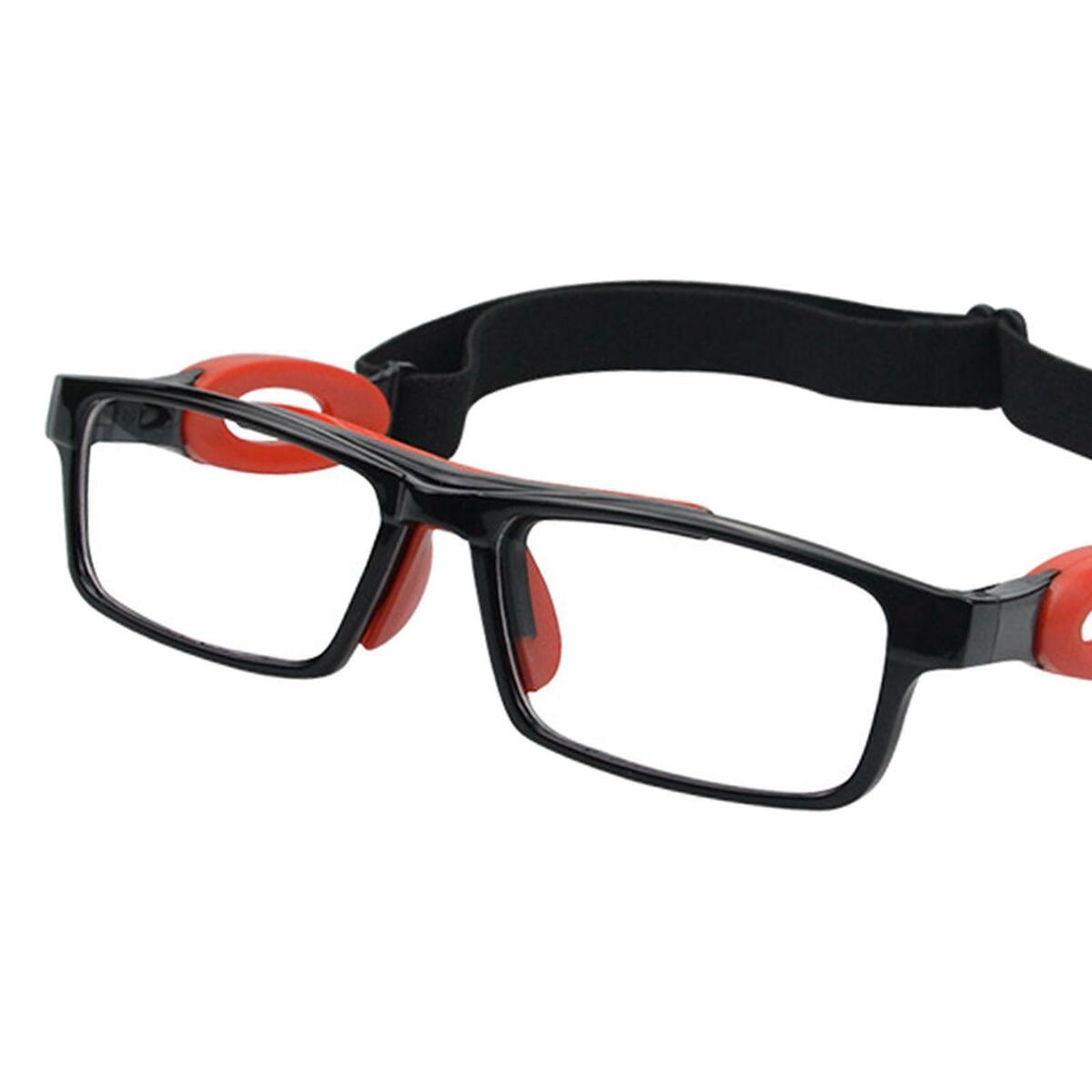 Basketball Glasses for  Anti-Collision Safety Eyewear for Tennis Black