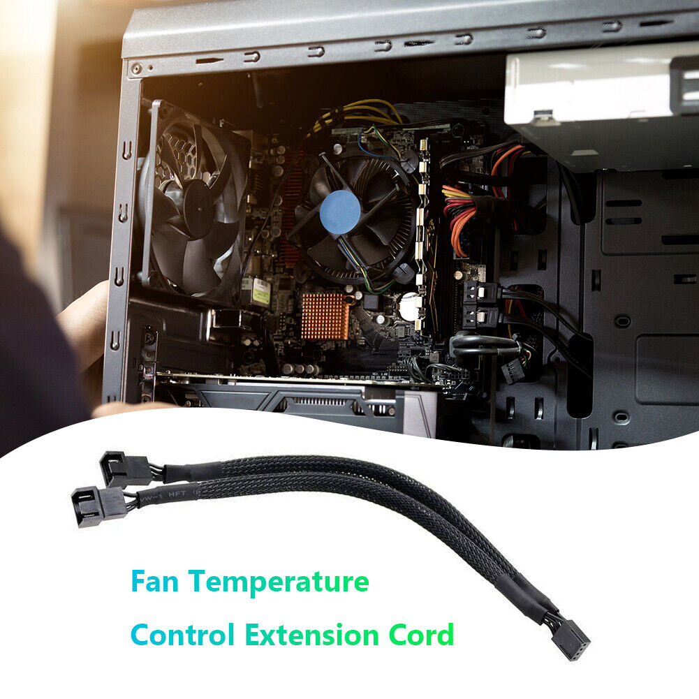 30cm 4 Pin Motherboard PC Computer Case CPU Fan Extension Adapter Cable