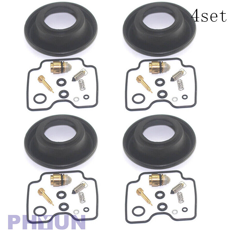 4set Motorcycle Carburetor Repair Kit W/Plunger Diaphragm For Bandit1200 GSF1200