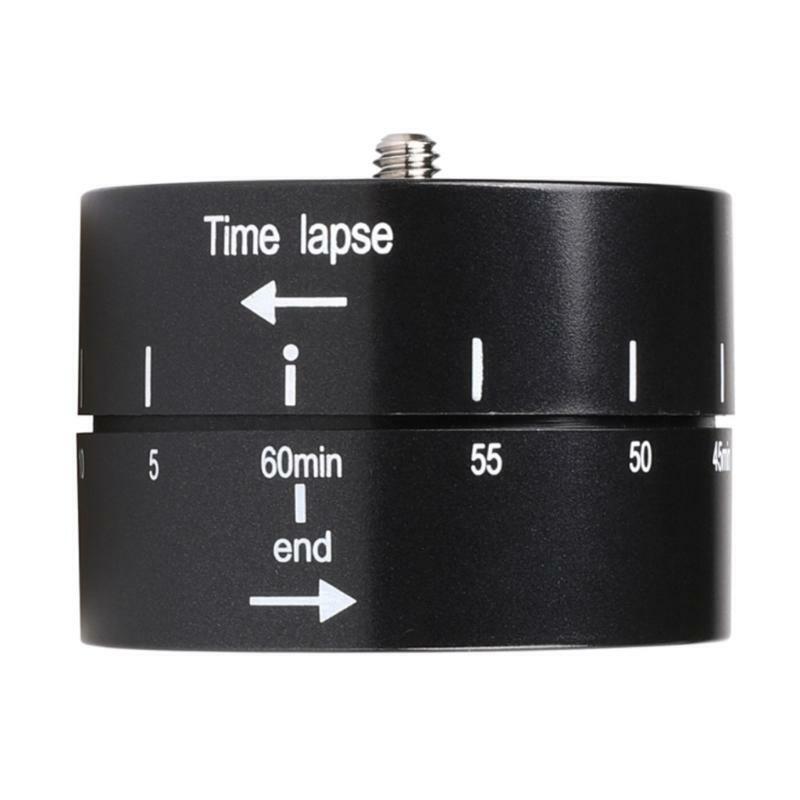 For GoPro360 Action Camera Stabilizer Rotating Panorama Tripod Head Time Lapse