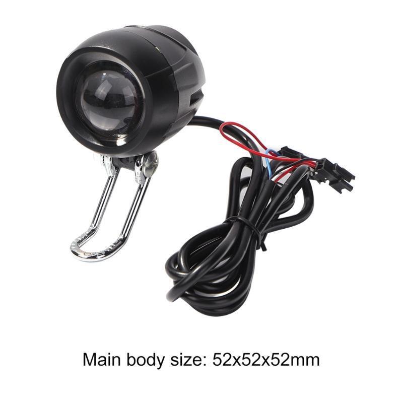 2 in 1 Electric Scooter Horn Headlight Motorcycle Front Light Lamp for Kugoo M4