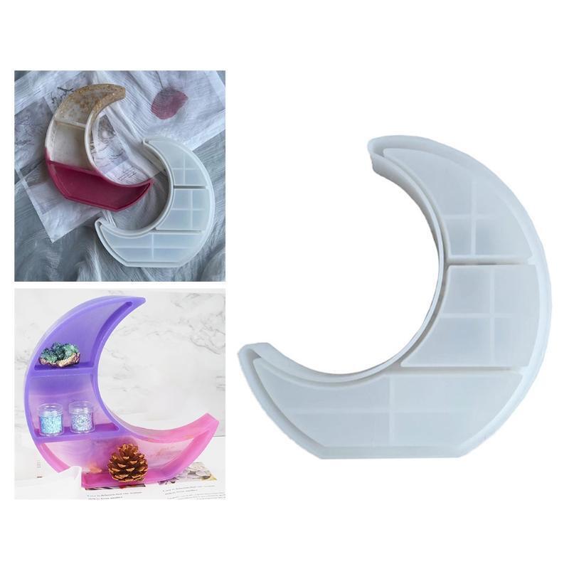 Crystal Mold Handmade Tray Decorations Oranaments Mold DIY Crafts Plaster Mould