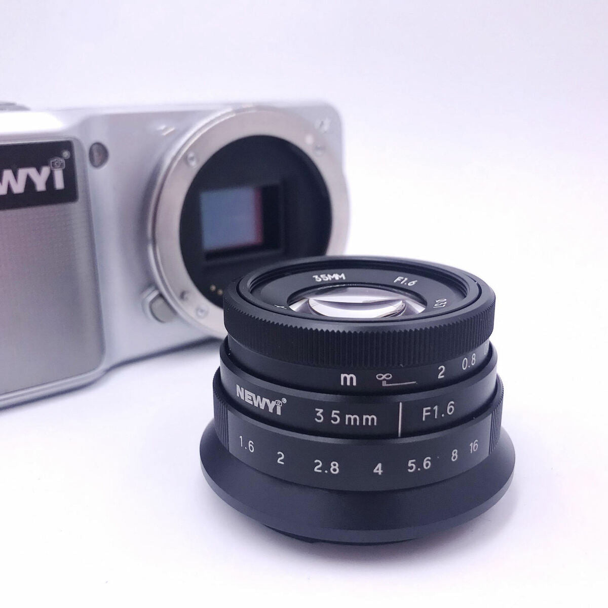 Mini 35mm F1.6  Lens for  A6300 A5100  NEX-5N NEX-5T A7 A7II