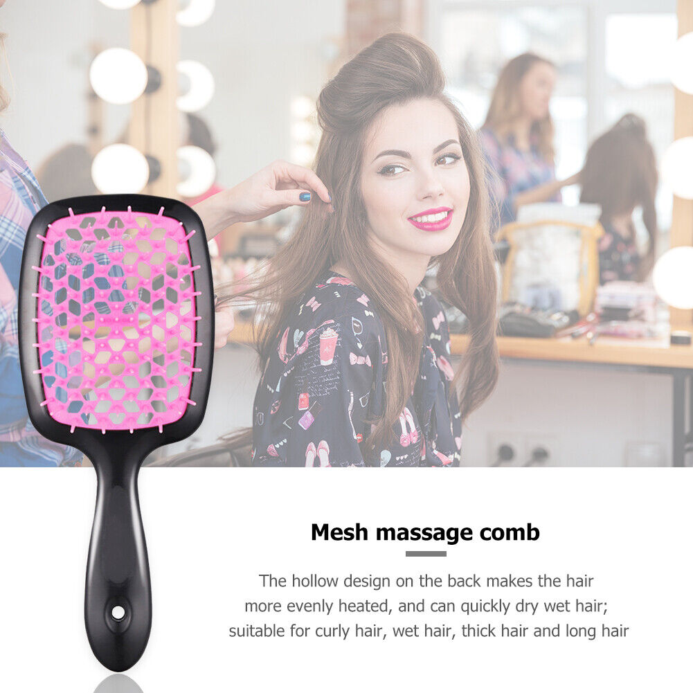 Women Wet Curly Hair Scalp Massage Comb Hairbrush Hairdressing Styling Tool