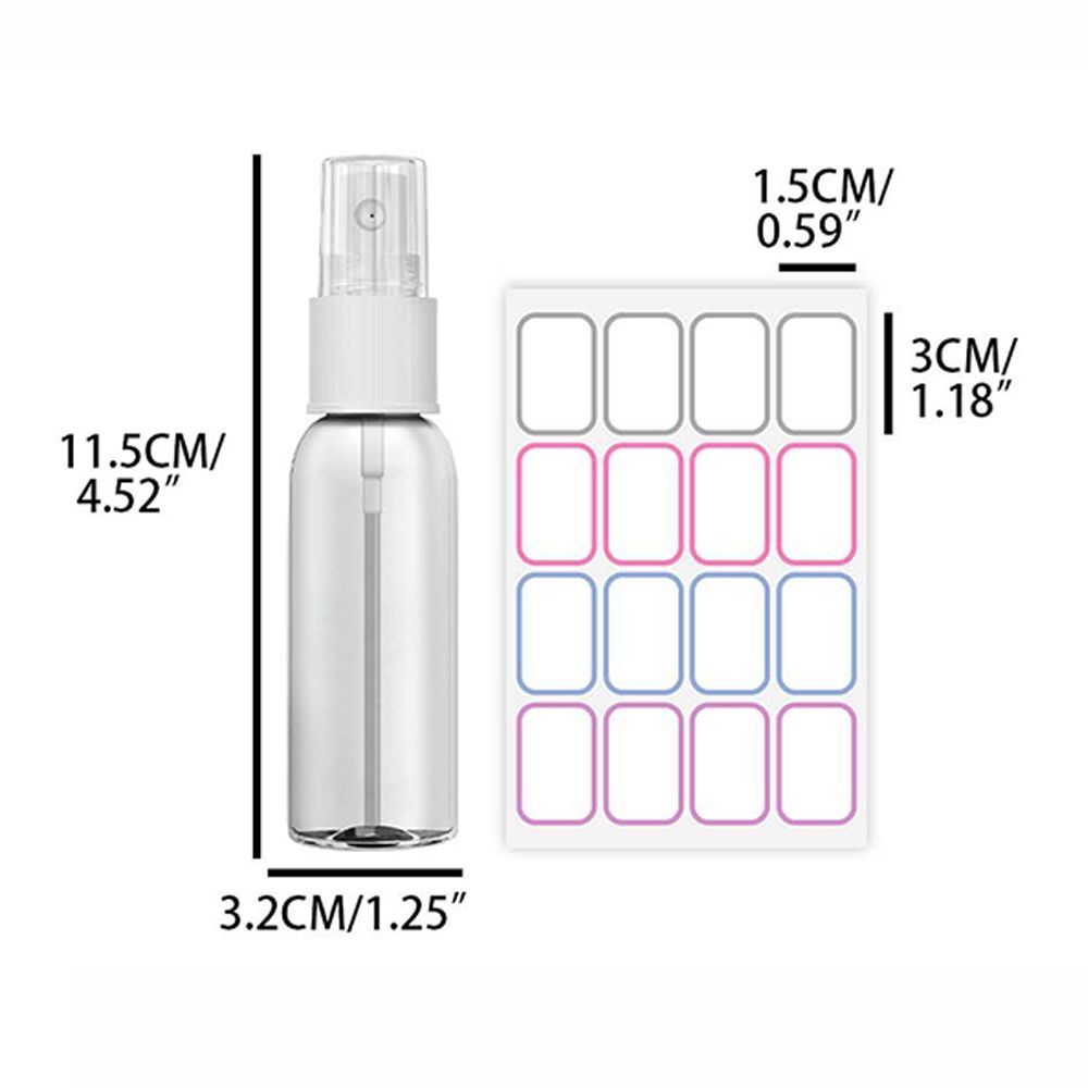 Tools Spray Bottle Refillable Bottles Spray Bottle Set Cosmetic Container
