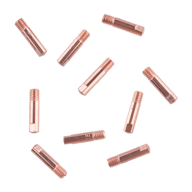 19Pcs MB15AK MIG/MAG M6 Welding Torch Welder Contact Tips Holder Gas Nozzle Assy