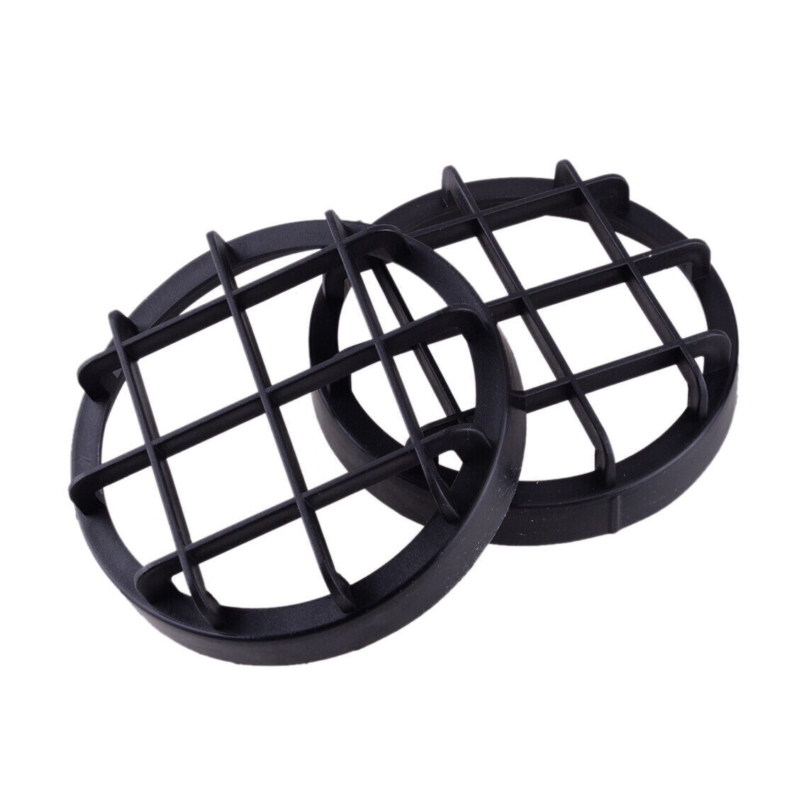 4pcs Black LED Lens Cover For 4" 27W Round 9 LED Work Light Bar Car Fog Lamp