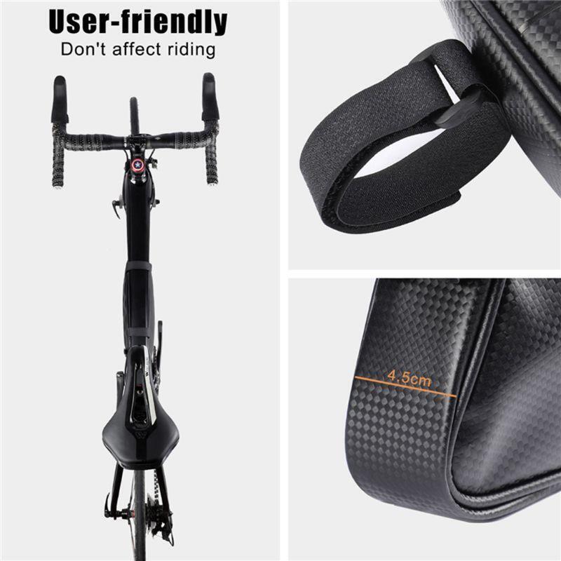 Waterproof Cycling Bag MTB Road Bike Frame Bags Front Tube Triangle Pouch