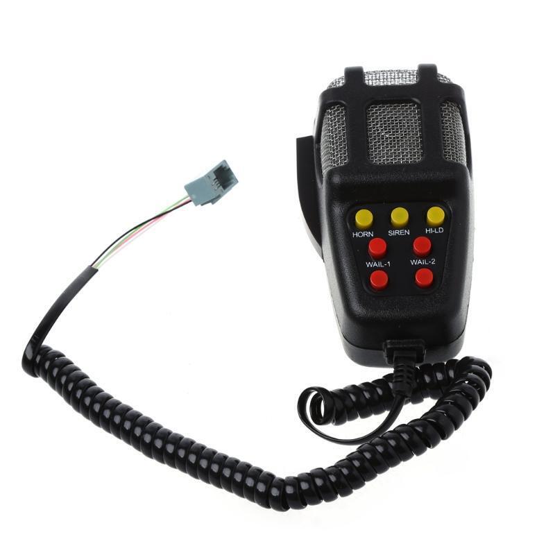 100W 12V Car Truck Alarm Police Fire Loud Speaker PA Siren Horn MIC System Kit