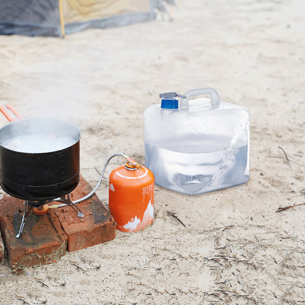 Collapsible Water Container Outdoor Hiking Fishing Camping Water Bag (15L)