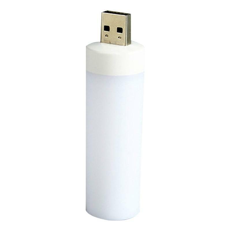 Portable USB Light Flame Dynamic Bulb Plug-in LED Night Light for Toilet Nursery