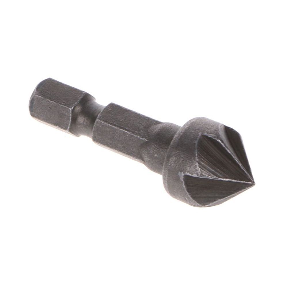 Tools Countersink Drill Chamfer Bit Cutter Deburring Drilling 1/4" Hex Shank