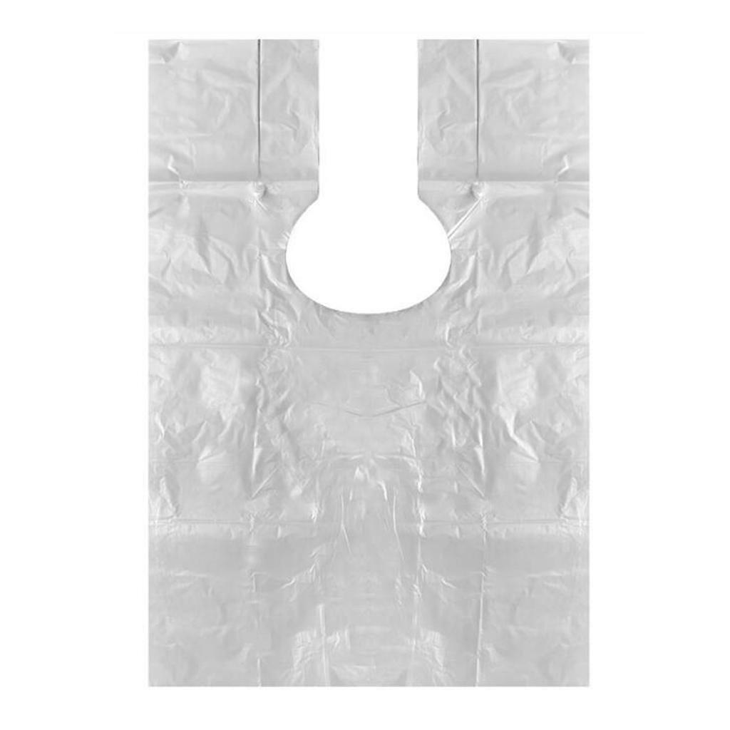 100 * Disposable  Cutting Cape Salon Gown  Barber  90x60cm