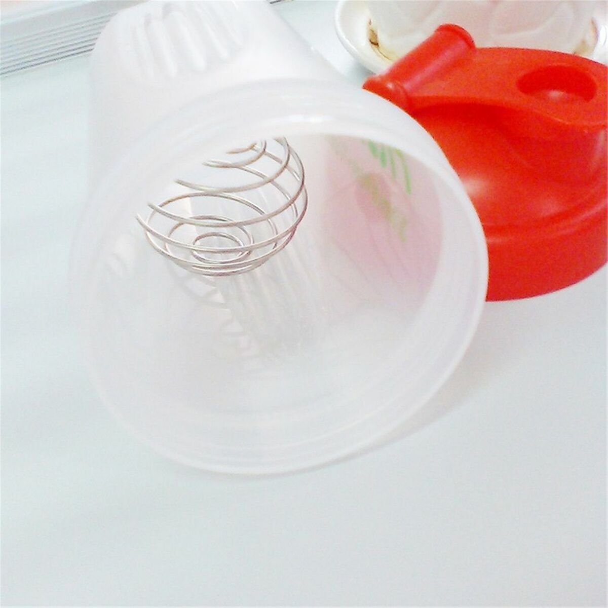 Cup Blender Stainless Steel Mixed Shaker Wire Ball Agitator Protein Mixer