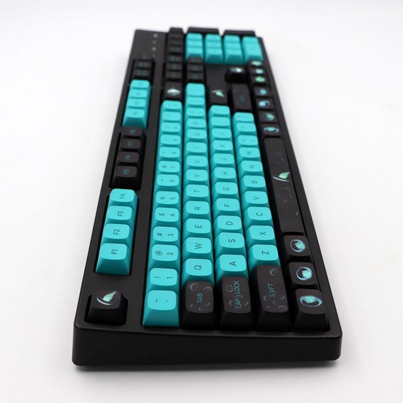 141 Key XDA Profile Keycap PBT DYE-SUB Personalized Jelly fish Backlight Keycap