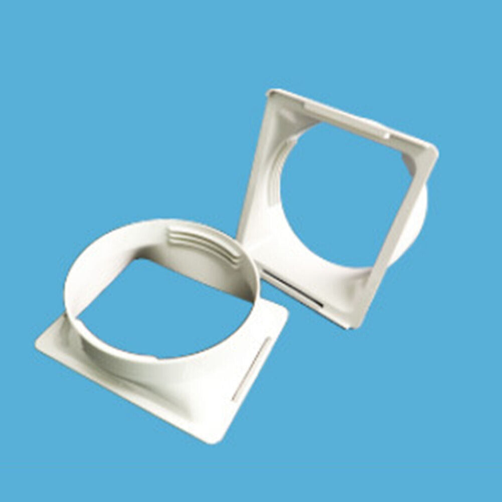 Square Portable Air Conditioner Exhaust Duct Interface Pipe Tube Connector