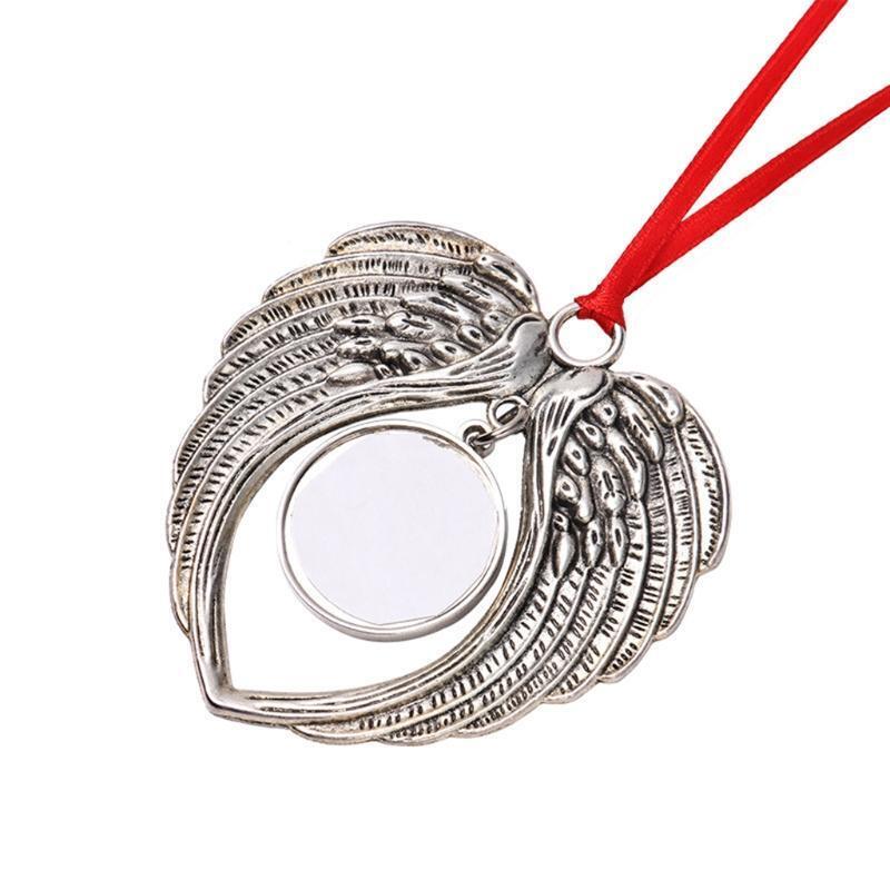 DIY Gift Angel Wing Shape with Red Ropes Christmas Tree Party Favor Meaningful
