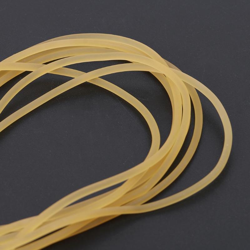 10m Solid Latex Tube Diameter 2mm Outdoor Hunting Slingshot Athletic Rubber Band