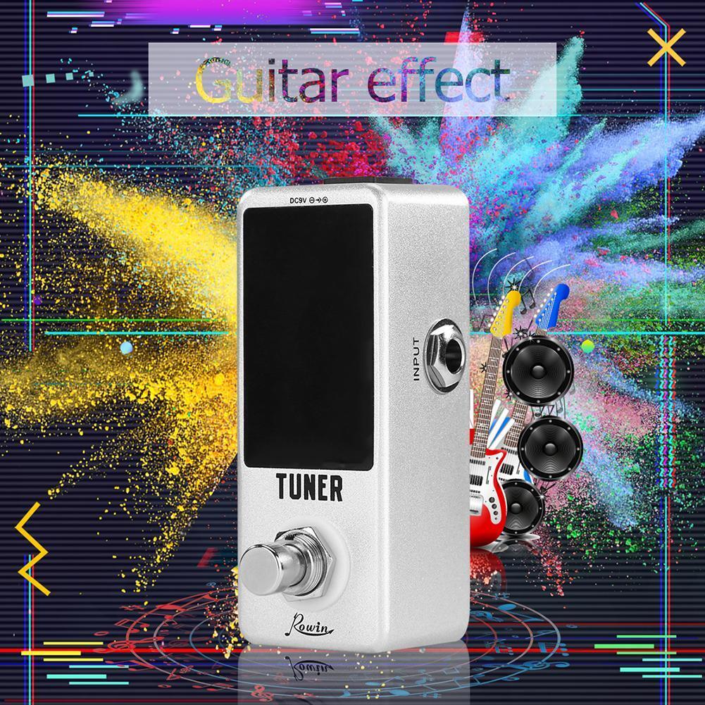 Rowin LT-910 Zinc Alloy High Precision Guitar Chromatic Tuner Effect Pedal