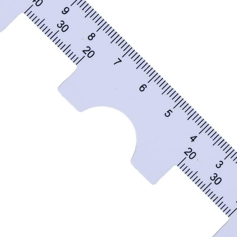4 Pack PD Ruler Optical Vernier Pupilary Ruler Distance Meter Ophthalmic Tool