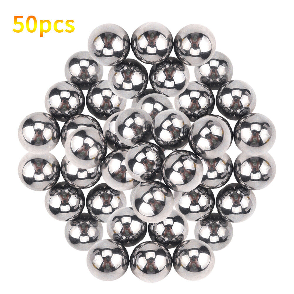 50pcs Car Auto Stainless Steel Bearing Ball Bike Bicycle 3/8 Motorbike Ball