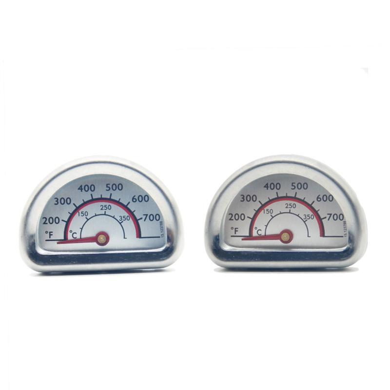 Gauge Pit Grill Thermometer for Smoker Meat Cooking Semicircle Shape Design Gift