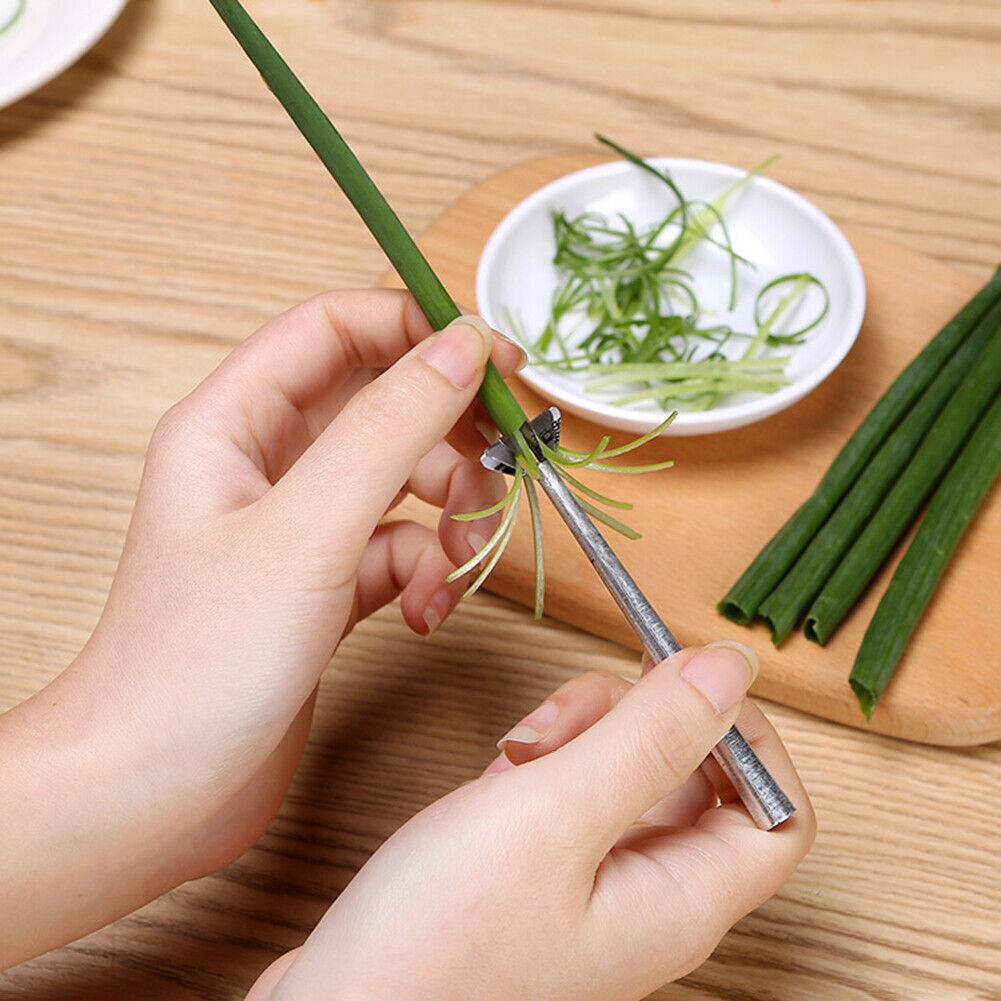 Plum Blossom Shaped Spring Onion Shredder Water Spinach Separator Slicer