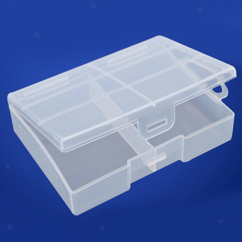 24x White Plastic Cases Storage Boxes Holds 24 AAA  Batteries