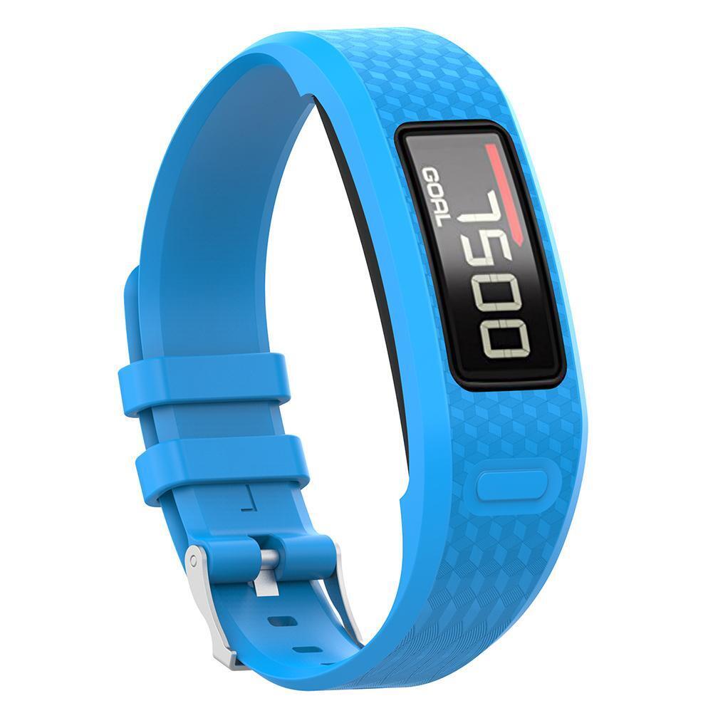 Multicolor Small Wrist Strap Replacement for Garmin Vivofit 1/2 (Dark Blue)
