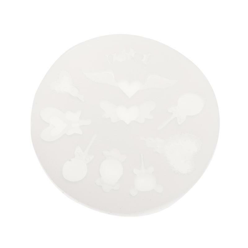Lollipop Candy Shapes Silicone Mold Cake Jelly Chocolate Tools Decoration Baking