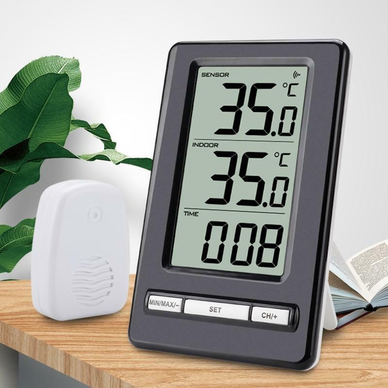 Mini Wireless Digital Precision Thermometer Temperature Humidity Meter Indoor