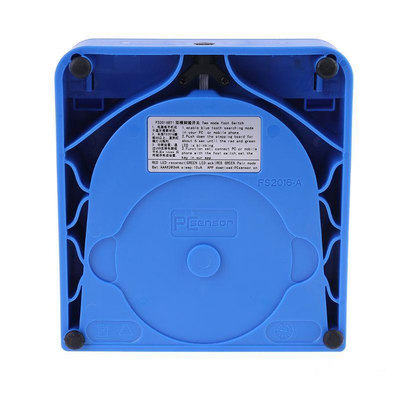 Wireless USB Single Foot Control Action Switch Pedal Free Driver HID for PC