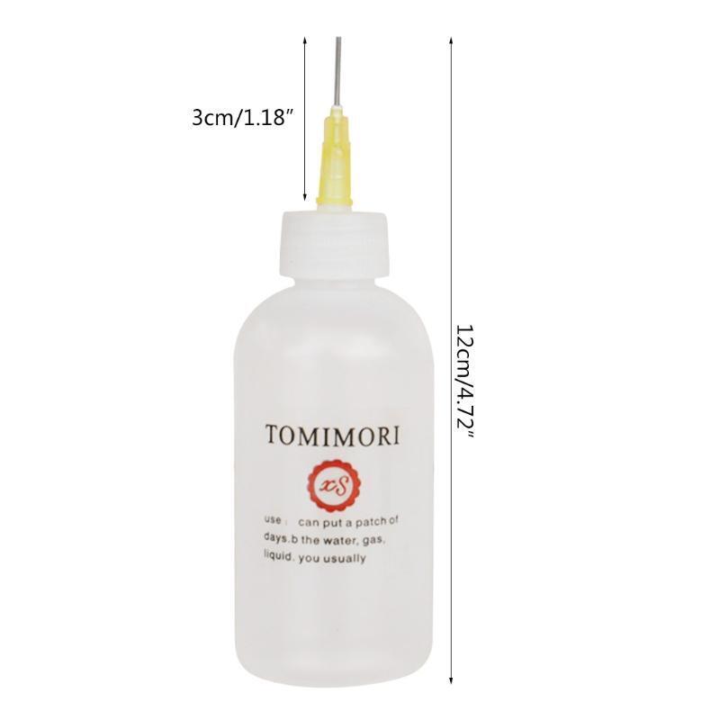 5 Pcs Empty Glue Bottle Precision Tip Applicator Bottles for for DIY Craft Tools