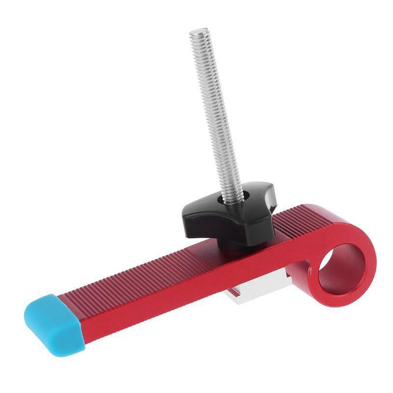 Quick Acting Hold Down Clamp Set for T-Track T-Slot Woodworking Tool Alloy Metal