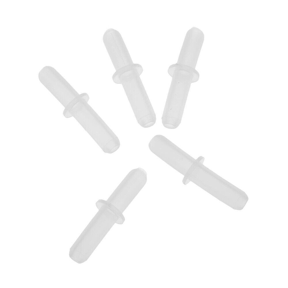 100XStraight Plastic Air Line Tubing Joint Connectors Aquarium Fish Tank 2-Way