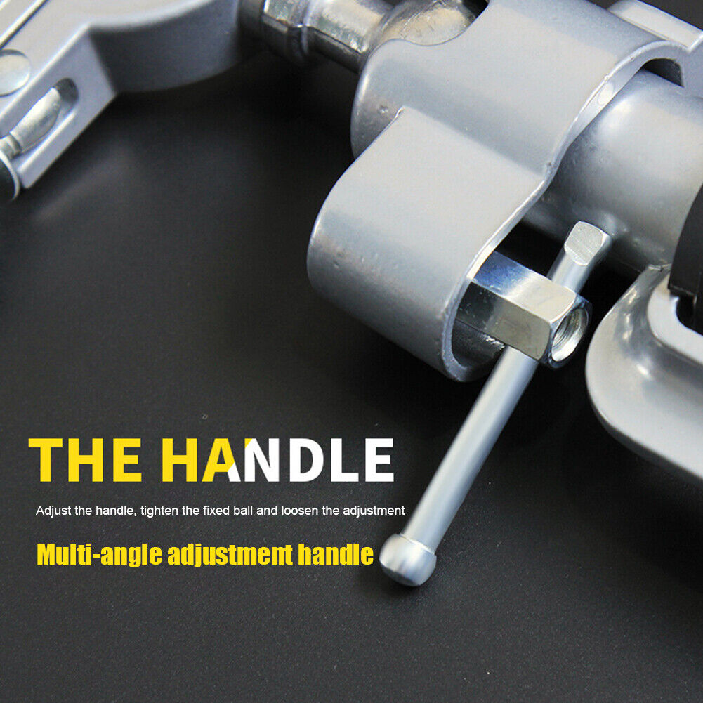 360 Rotating Clamp-on Table Bench Vise Electric Drill Stand Grinder Bracket