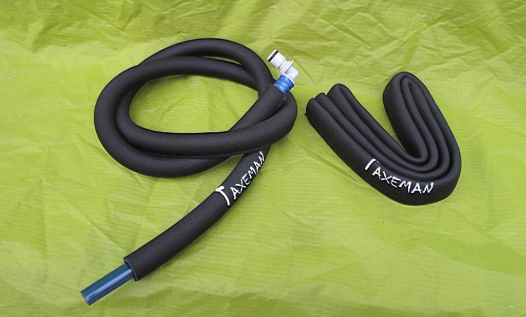 Black Thermal Insulation Pipe Tube Sleeve For Bladder Bag Hydration Pack