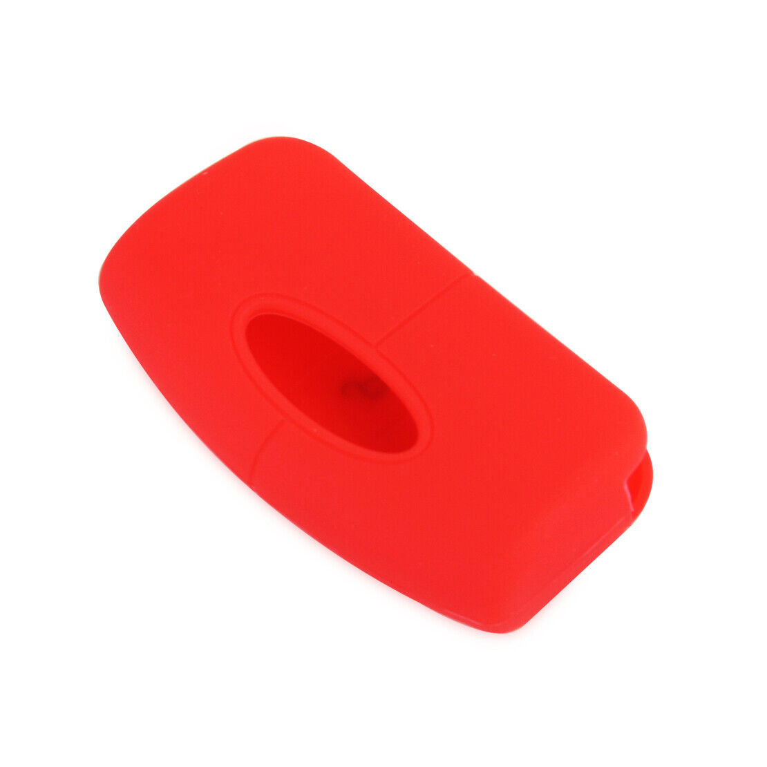 Red 3BTN Remote Key Fob Case Shell Silicone Cover Fit Ford Mondeo Kuga Galaxy Li