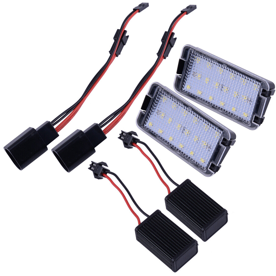 2X 18 LED Number License Plate Light Fit for Seat Ibiza Mk3 (6L) 2003-2008 Li