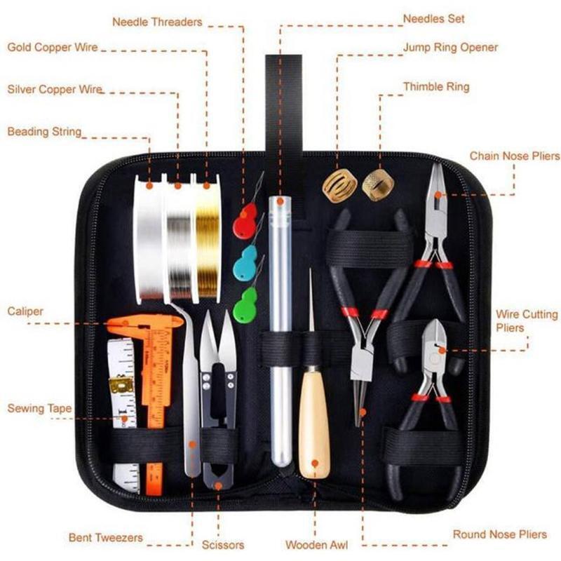 Jewelry Making Tool Kit Jewelry Wires and Jewelry Findings Jewelry Repair Making