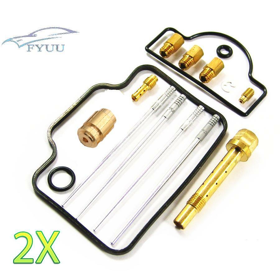 2sets Carburetor Carb Repair Rebuild Kits For RS250 RGV250 VJ22 1991-1995