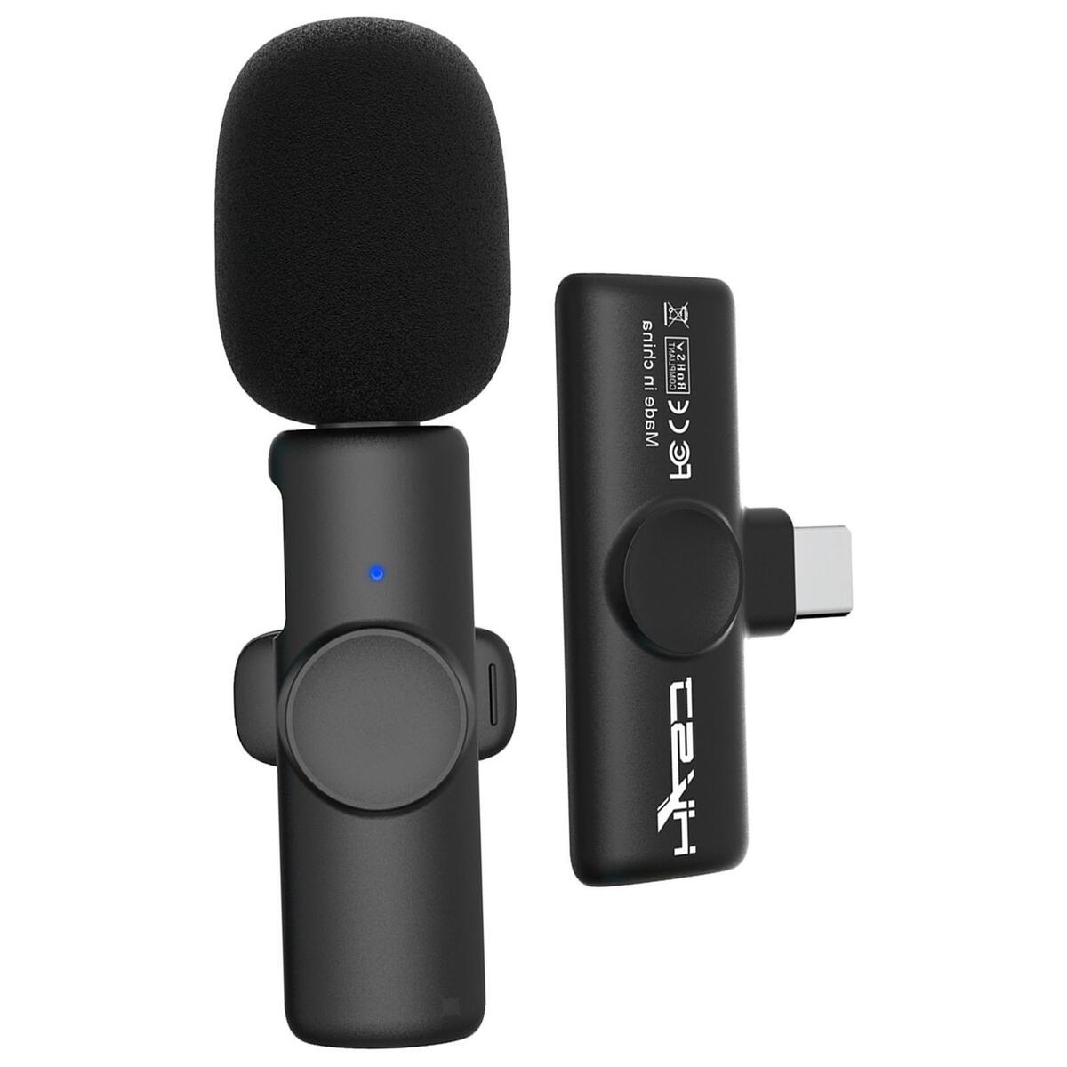 Wireless Lavalier Microphone  ? 2.4G Usb-C for Interview-Auto Sync Meeting