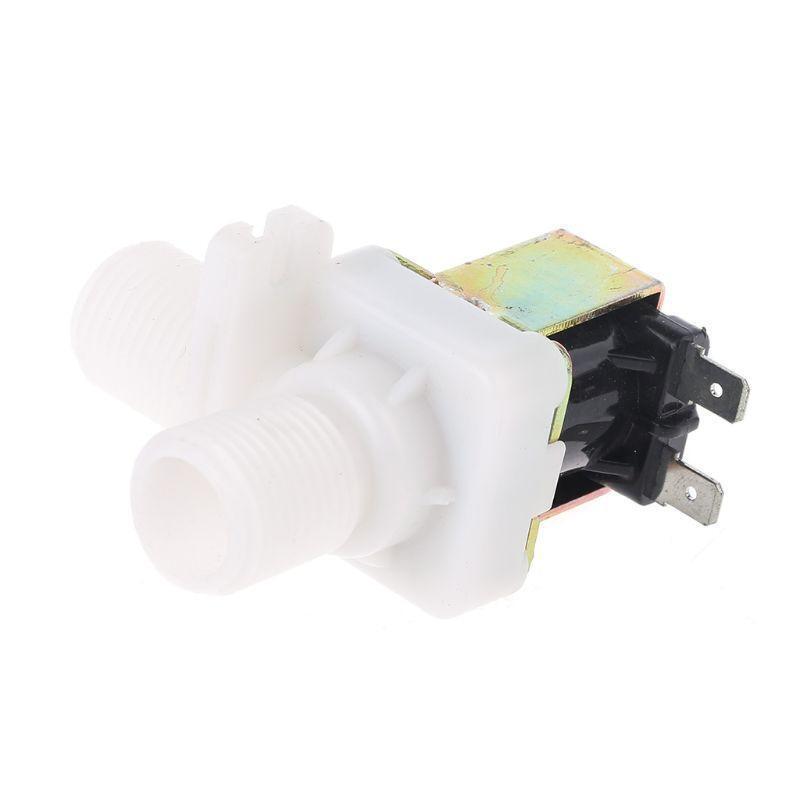 Electric Solenoid Valve Magnetic N/C DC 24V Water Air Inlet Flow Switch 1/2" Hot