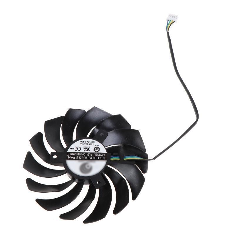 1PC PLD10010S12HH Graphics Card Cooling VGA Fan 4Pin 12V 0.4A for MSI GTX 1070