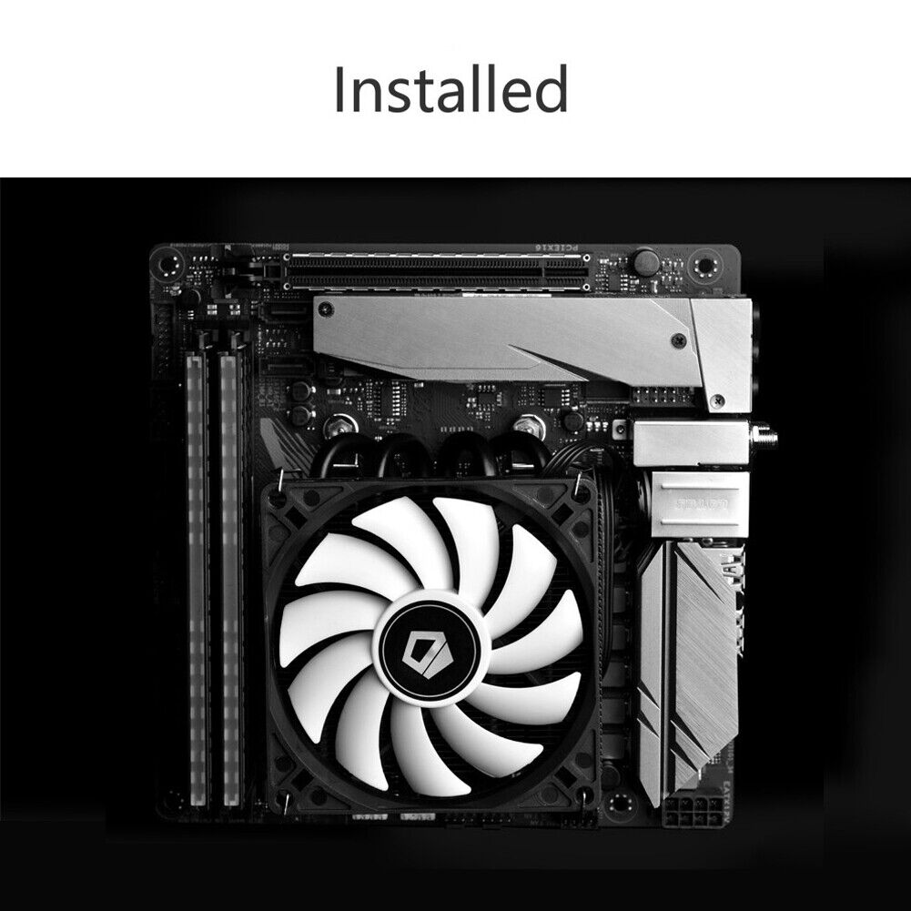 ID-COOLING IS-40X V3 Pro CPU Cooler with PWM Fan 4 Direct Contact Heatpipes