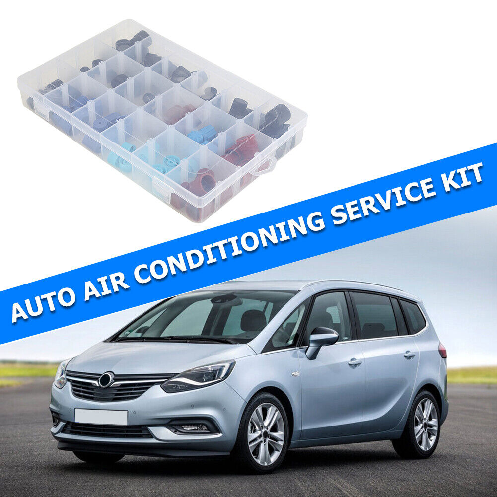 90pcs Car A/C Air Conditioning High Low Side Service Port Caps R134a R12
